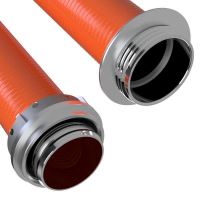 savice A110 2,5 m Profi-Extra s &quot;O&quot; kroužky, Flame 50, oranžová