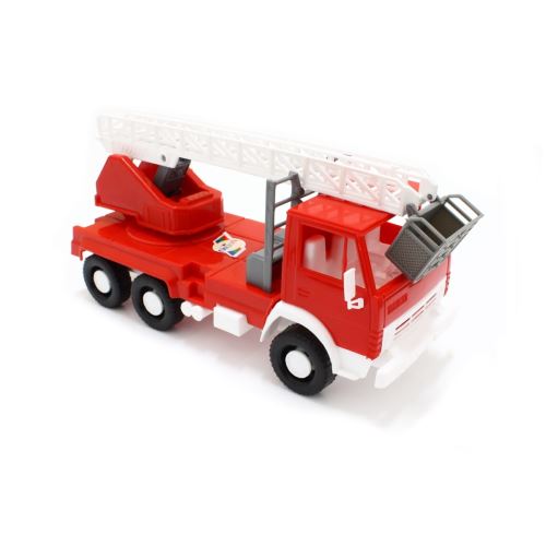 autíčko hasičské se žebříkem 25 cm - hračka