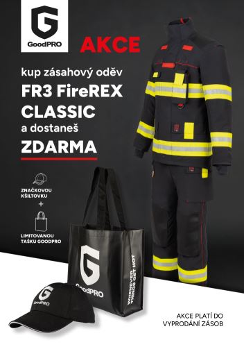 zásahový třívrstvý FR3 FireRex - CLASSIC - komplet