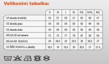 tričko pánské KR - polokošile služební s límečkem (1)