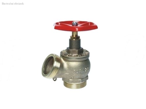 ventil hydrantový C52 mosaz bez spojky - ventil 2", PN25