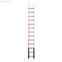 žebřík teleskopický opěrný TELESTEPS Rescue Fire (HASIČI) 3,5 m (2)