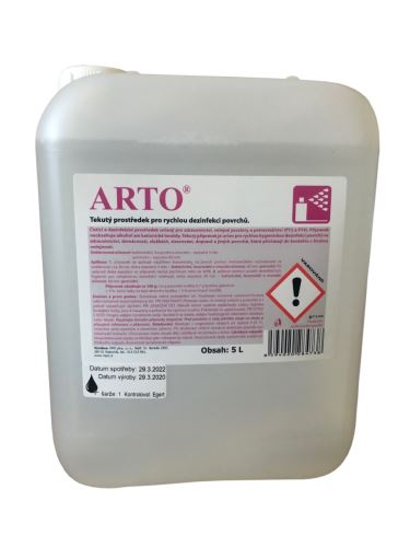 dezinfekce ARTO s peroxidem - kanystr 5l