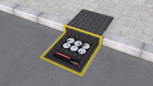 ucpávka kanalizační skládací membránová 750×630×0,9 mm