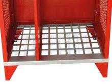 šatní skříň kovová pro hasiče IPO 1780×750×500 mm bez nožiček