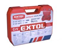 kufr vybavený EXTOL PREMIUM nástrčné klíče 94 ks (5)