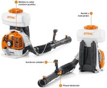 rosič zádový benzínový STIHL SR 200 (1)