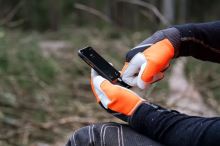 rukavice antivibrační Husqvarna Technical s protipořezovou ochranou (3)