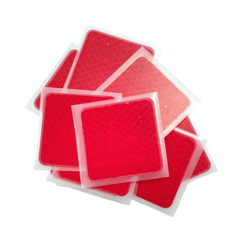 reflexní obrysové značení automobilů sada 10 ks 5×5 cm