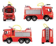 autíčko velké MERCEDES se žebříkem a  nádrží na vodu - hračka (3)