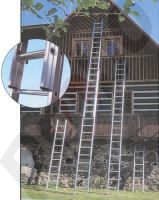 žebřík záchranářský hliníkový PROFI-AL/HN3 čtyřdílný