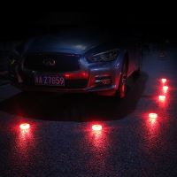 světlo - výstražný a signalizační LED modul - puk oranžový 3× AAA baterie (2)