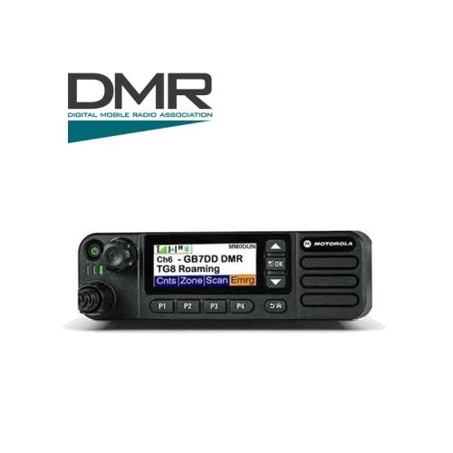 radiostanice vozidlová digitální MOTOROLA DM4600E  VHF