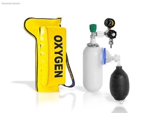 resuscitační kyslíkový přístroj OXYPACK 2 - láhev 0,5 litru